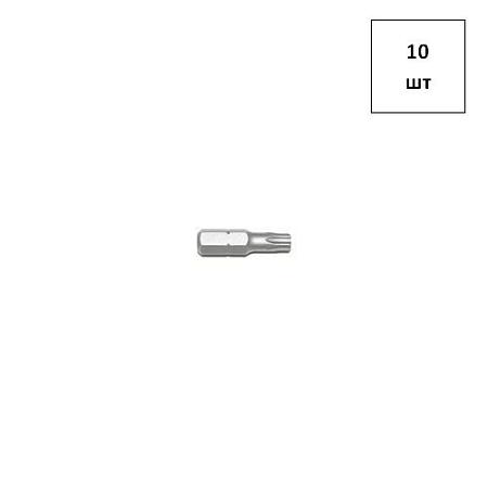 Насадка 'USH' T 20 Torsion 25 мм 10шт FORTLUFT sts032516