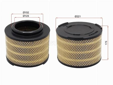 Фильтр воздушный TOYOTA HILUX 1KDFTV 04-