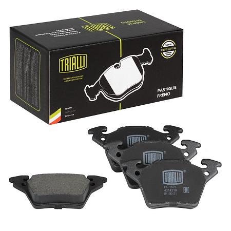 TRIALLI PF 1575 Колодки тормозные дисковые для автомобилей Mercedes Vito/Viano (W638) (96-) задние для тормозной системы Bosch