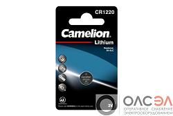 Camelion Lithium CR1220-BP1 Батарейка литиевая дисковая специальная 3В 1шт 3071