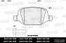 E110273 Колодки тормозные LADA GRANTA/KALINA/FIAT 500 07-/PANDA 03- задние SemiMetallic