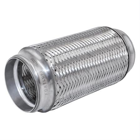 Гофра глушителя FORTLUFT Inner Braid 4х слойная нержавеющая сталь 76x200