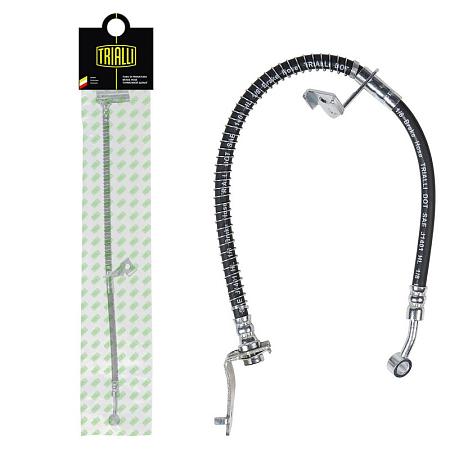 TRIALLI BF 0810 Шланг тормозной передний для автомобилей Hyundai Solaris (17-)/Rio (17-) левый L=530мм