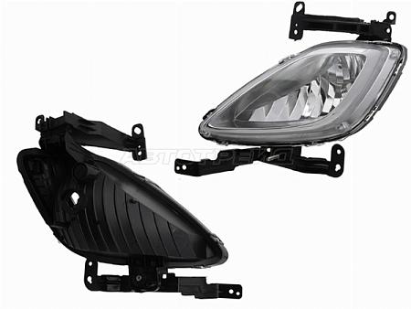 Фара противотуманная (Слева/ С креплением) Hyundai Elantra 10-13
