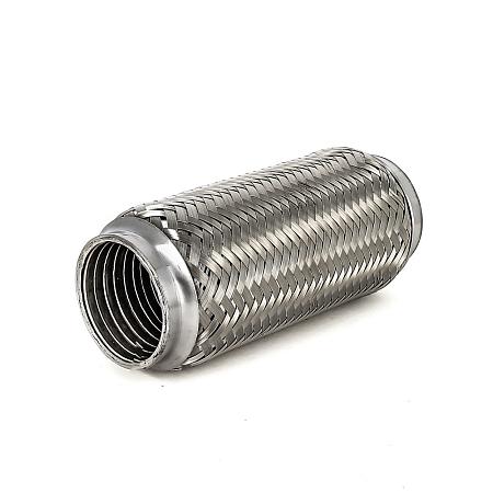 Гофра глушителя FORTLUFT Interlock 4х слойная нержавеющая сталь 60x200oem