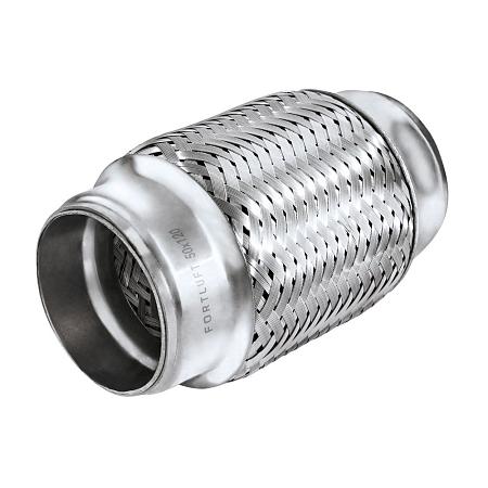 Гофра глушителя FORTLUFT Inner Braid 4х слойная нержавеющая сталь 50x120