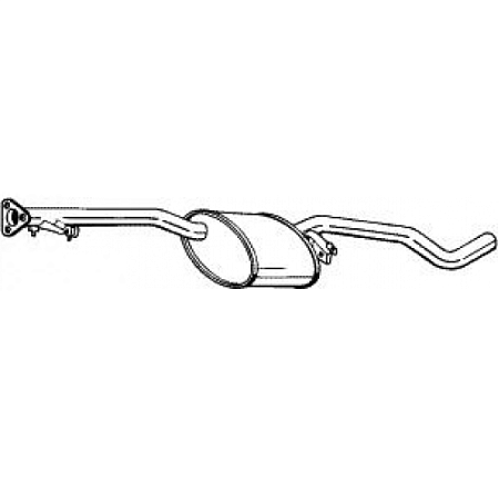 Резонатор OPEL CALIBRA 2.0 90-97 284-403