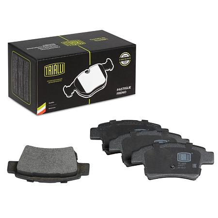 TRIALLI PF 4025 Колодки тормозные дисковые для автомобилей Peugeot Citroen C4 Picasso (06-)/Grand Picasso (06-) задние
