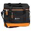 Сумка-холодильник (термосумка) 50 л, 34*42*36 см, цвет черный/оранжевый (AO-CB-06)