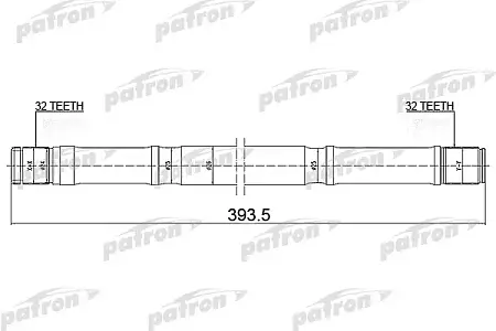 SR20LH Вал приводной