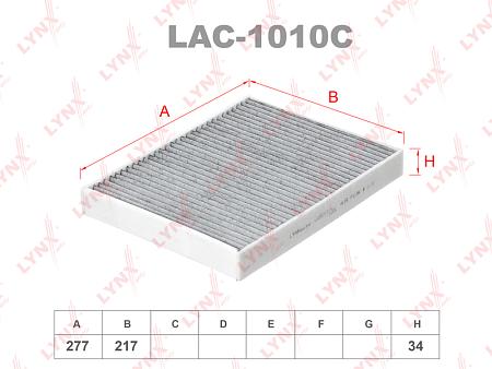 Фильтр салона AUDI Q7 06> угольный LAC-1010C