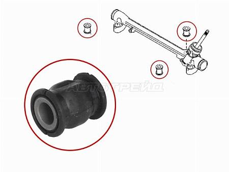 Сайлентблок рулевой рейки Mazda 3 13-19 / 6 12-
