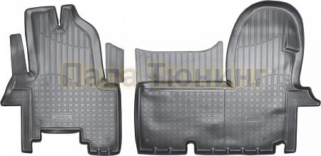 Коврики салонные IVECO Daily IV (2006-2011)  IVECO Daily V (2011) (пер)  2шт. NPA11-C36-100