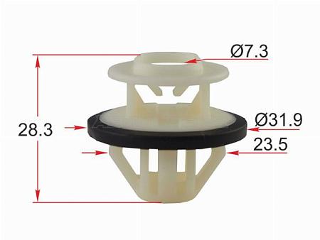 Клипса крепления порога MERCEDES (1 шт.)