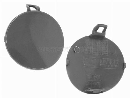 Заглушка под крюк BMW 3-Series 08-14 (Спереди)