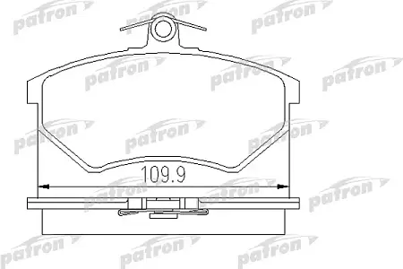 PBP774 Колодки тормозные дисковые