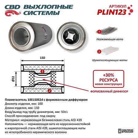 Пламегаситель PLIN123