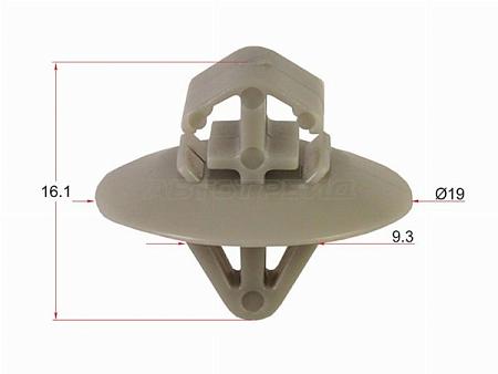 Клипса двери RENAULT/IVECO (1 шт.)