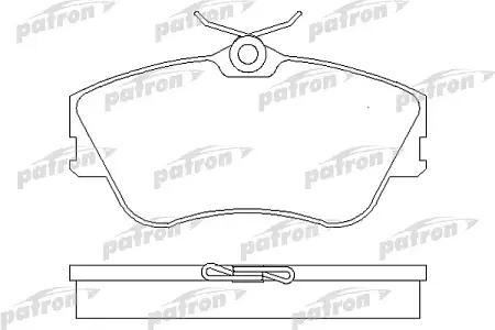 PBP970 Колодки тормозные дисковые