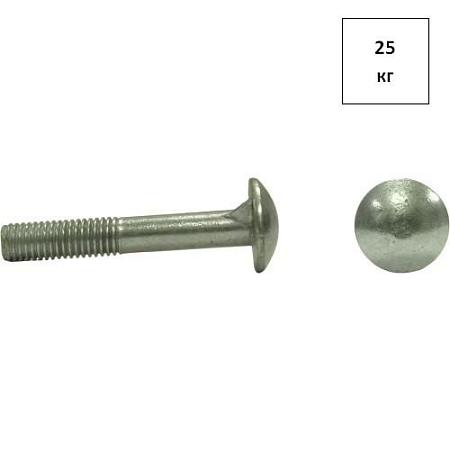 Болт мебельный 6х80 ГОСТ 7801 оц. 25кг FORTLUFT sts018381