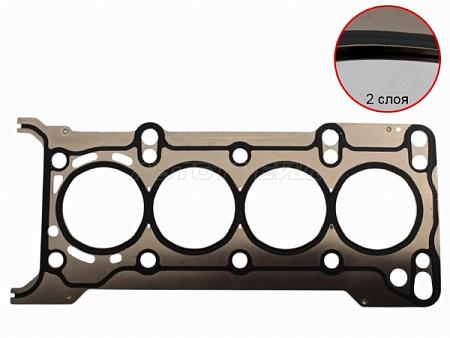 Прокладка ГБЦ MAZDA 2/DEMIO ZJ-VE 02- (металл)