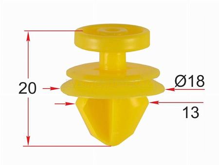 Клипса обшивки двери JAGUAR (1 шт.)