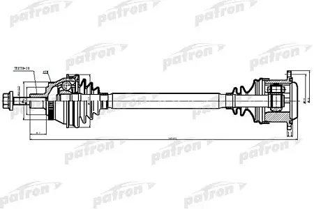 PDS9039 Полуось