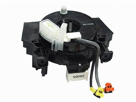 Шлейф подрулевой NISSAN QASHQAI 06-13 (2 фишки)