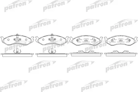 PBP929 Колодки тормозные дисковые