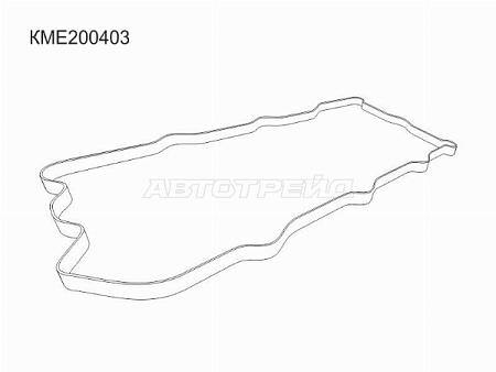 Прокладка клапанной крышки MMC 4M40+T 94-
