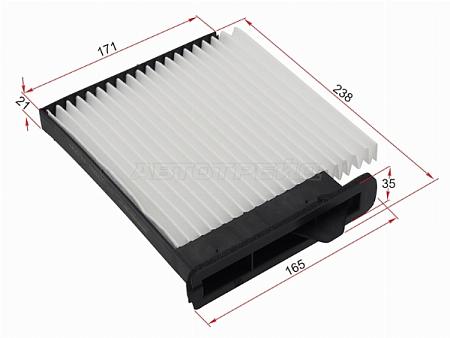 Фильтр салона NISSAN NV200/TIIDA 07- (LHD)