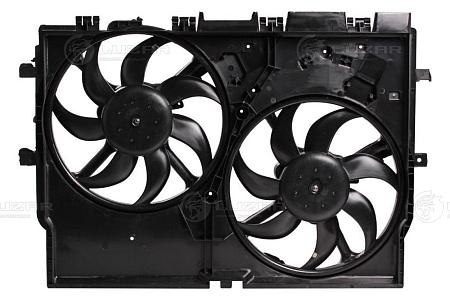 Э/вентилятор охл. для а/м Fiat Ducato (06-)/PSA Boxer (06-)/Jumper (06-) (2 вент.) (с кожухом) (LFK 1680)