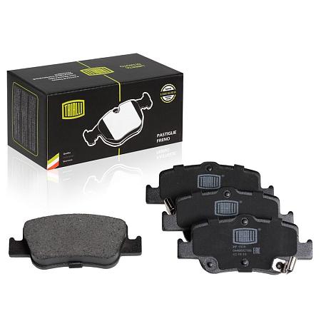 TRIALLI PF 1928 Колодки тормозные дисковые для автомобилей Toyota Corolla (06-) задние