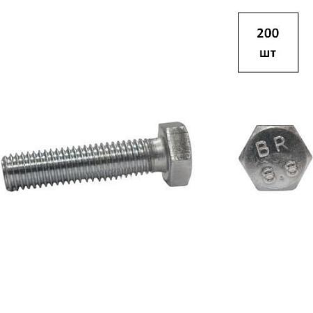 Болт 6х140 кп 8.8 DIN 933 оц. 200шт FORTLUFT sts024427