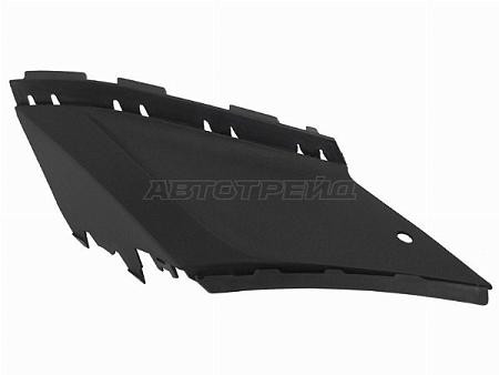 Заглушка бампера Volkswagen Touareg 14-18 (Спереди/ Слева)