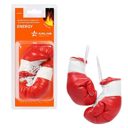 AIRLINE AFB0206 Ароматизатор подвесной "Боксерские перчатки" Energy