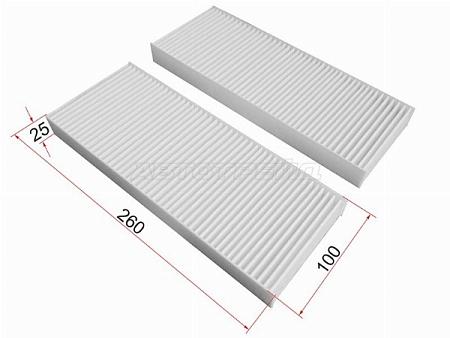 Фильтр салона NISSAN PATHFINDER R51 04-14/NAVARA 04-