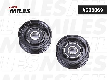 AG03069 Ролик ремня приводного MAZDA 3 1.4/1.7