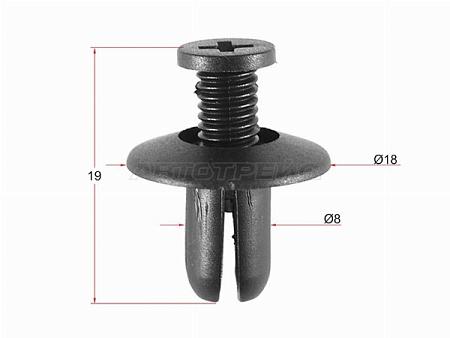 Клипса универсальная (1 шт.)