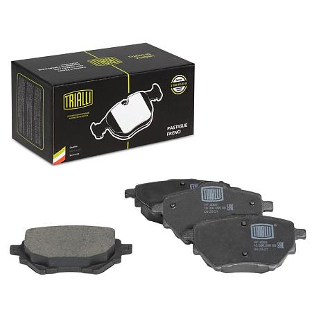 TRIALLI PF 4089 Колодки тормозные дисковые для автомобилей Peugeot 308 II (13-) / 508 II (18-)  задние с электронным парковочным тормозом / диаметр тормозного диска 268 мм