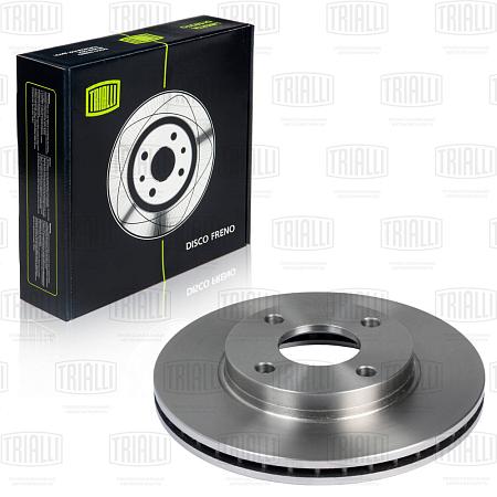 Диск торм. для а/м Ford Fiesta (02-)/Fusion (02-) перед. d=258 (DF 106106)