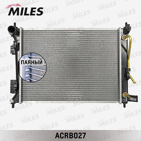 ACRB027 Радиатор HYUNDAI SOLARIS / KIA RIO 1.4/1.6 A/T 10-