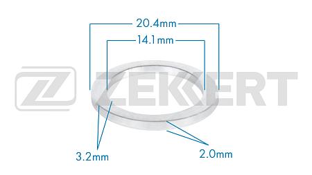 Шайба Hyundai Kia (миним. кол-во заказа 10 шт) be-3666