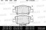 E110293 Колодки тормозные TOYOTA AURIS 1.33-2.2 07- (Великобритания) задние SemiMetallic