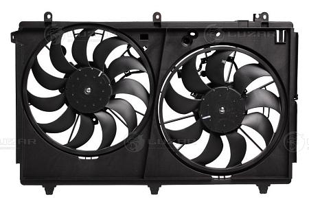 Э/вентилятор охл. для а/м Mitsubishi Outlander XL (12-) 2.0i/2.4i (2 вент.) (с кожухом) (LFK 1162)