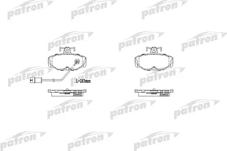 PBP915 Колодки тормозные дисковые