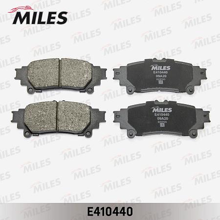 Колодки тормозные LEXUS RX 350/450h 09- задние LowMetallic E410440