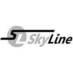 Ветровики SkyLine  MB W176 A-klasse 2013- (with chrome molding) SL-WV-591