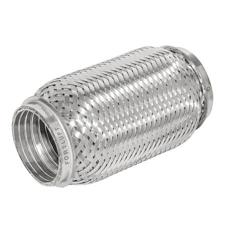 Гофра глушителя FORTLUFT Interlock 4х слойная нержавеющая сталь 50x150oem