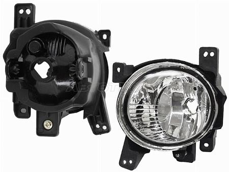 Фара противотуманная (Спереди/ Слева) Hyundai Santa Fe 09-12
